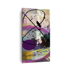 Quadro em tela - Pode ir direto ou ao redor - 45x80 cm
