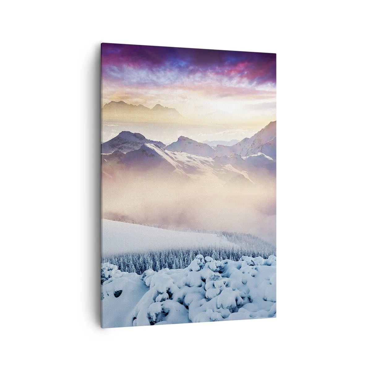 Quadro em tela - O poder e a pureza da natureza - 70x100 cm