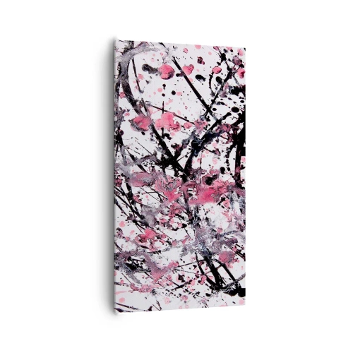 Quadro em tela - A natureza fugaz da vida - 65x120 cm