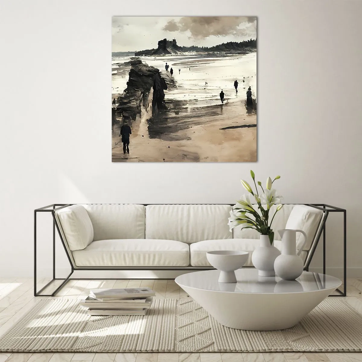 Quadro em vidro - Convocados - 70x70 cm