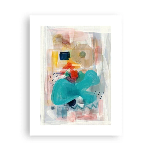 Pôster - Jogo colorido - 30x40 cm