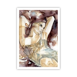 Pôster - Em lilás - 70x100 cm