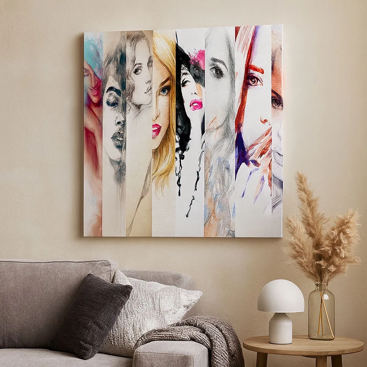 Quadro em tela - Sempre VOCÊ - 30x30 cm