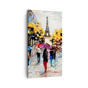 Quadro em tela - Especialmente bonita no outono - 45x80 cm
