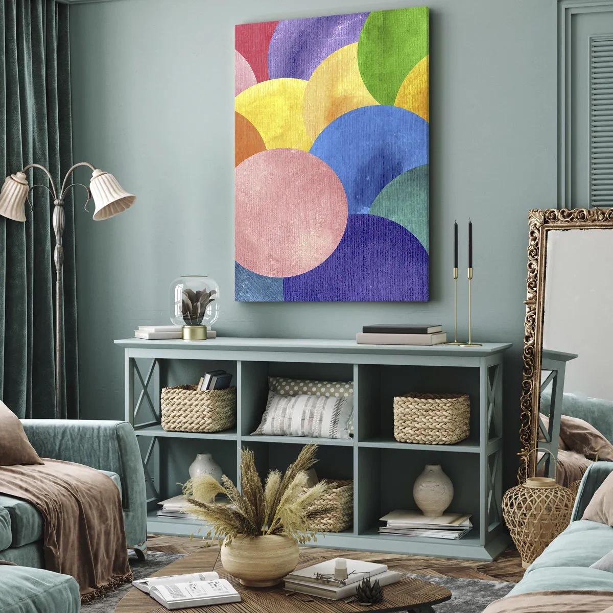 Quadro em tela - A plenitude original da vida - 70x100 cm