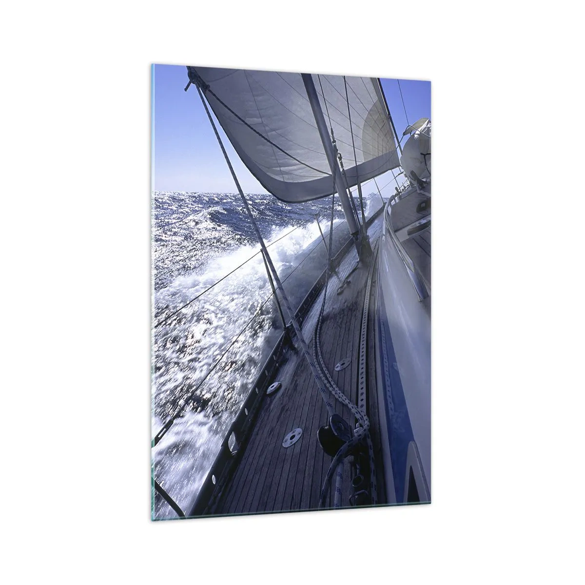 Quadro em vidro - Eu sei o que é ser um pássaro - 70x100 cm