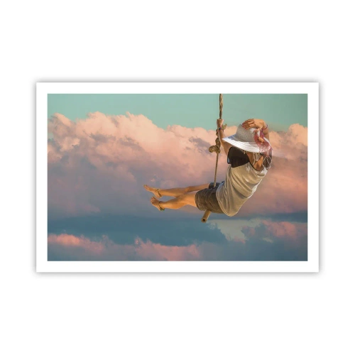 Pôster - Diversão nas nuvens - 91x61 cm