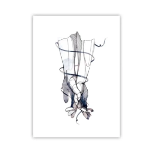 Pôster - Estudo do toque - 50x70 cm