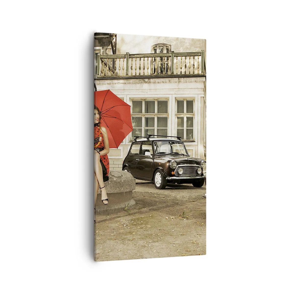Quadro em tela - Mini-viagem sentimental - 55x100 cm