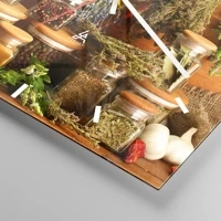 Mostrador com traços