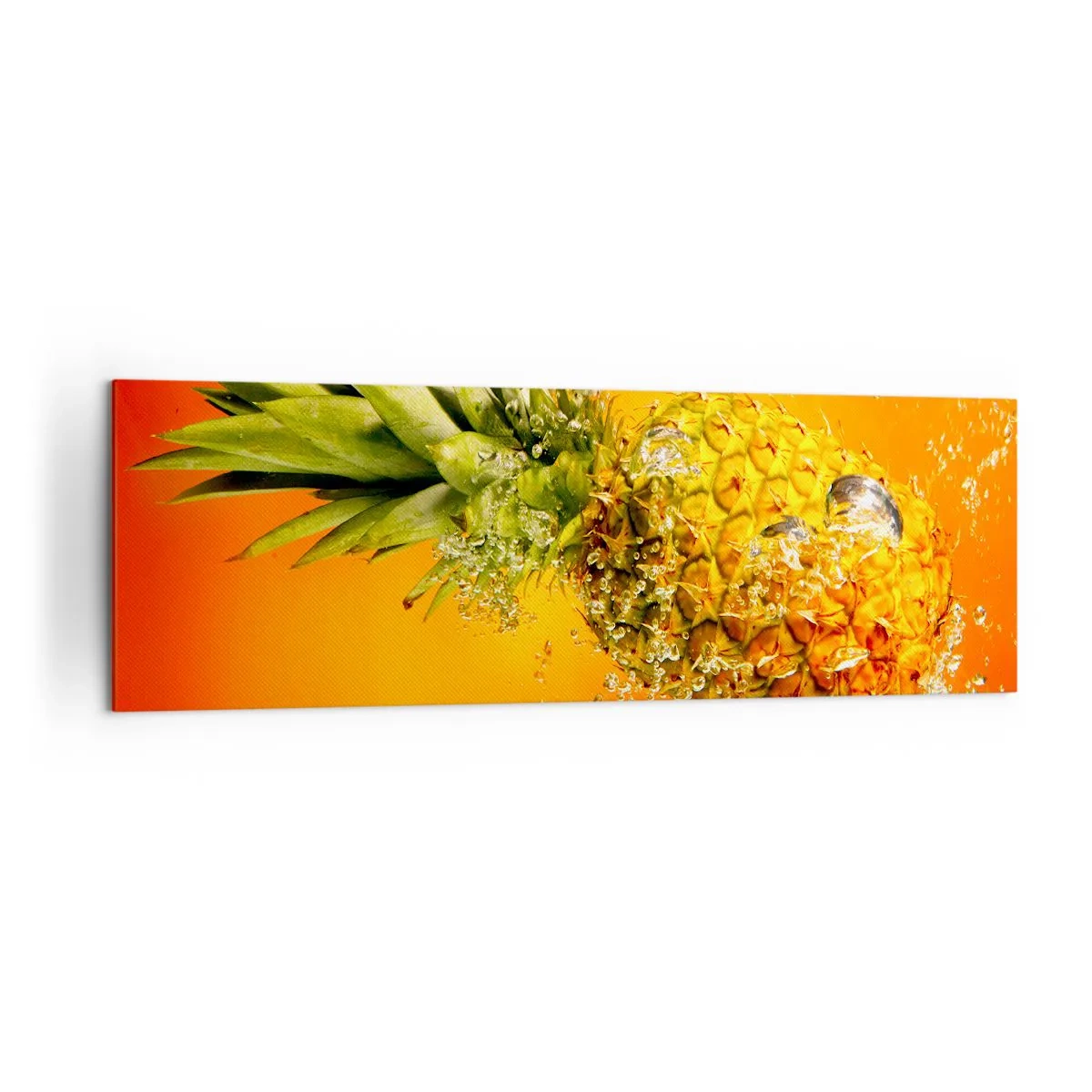 Quadro em tela - Frescor suculento tropical - 160x50 cm