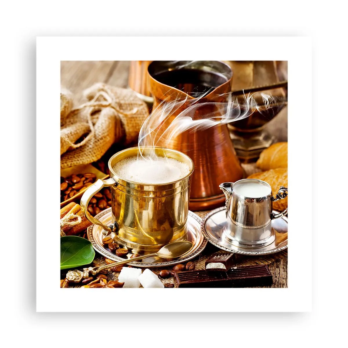 Pôster - Bons dias! - 40x40 cm