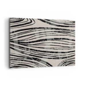 Quadro em tela - Piscina em linha - 100x70 cm