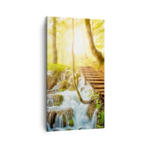 Quadro em tela - O desejado refresco - 45x80 cm