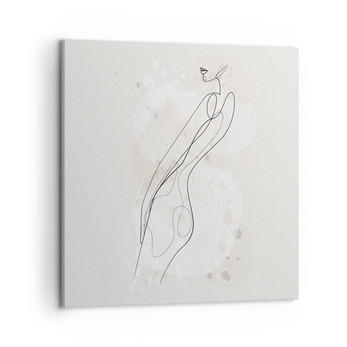 Quadro em tela - Errar o olhar - 50x50 cm