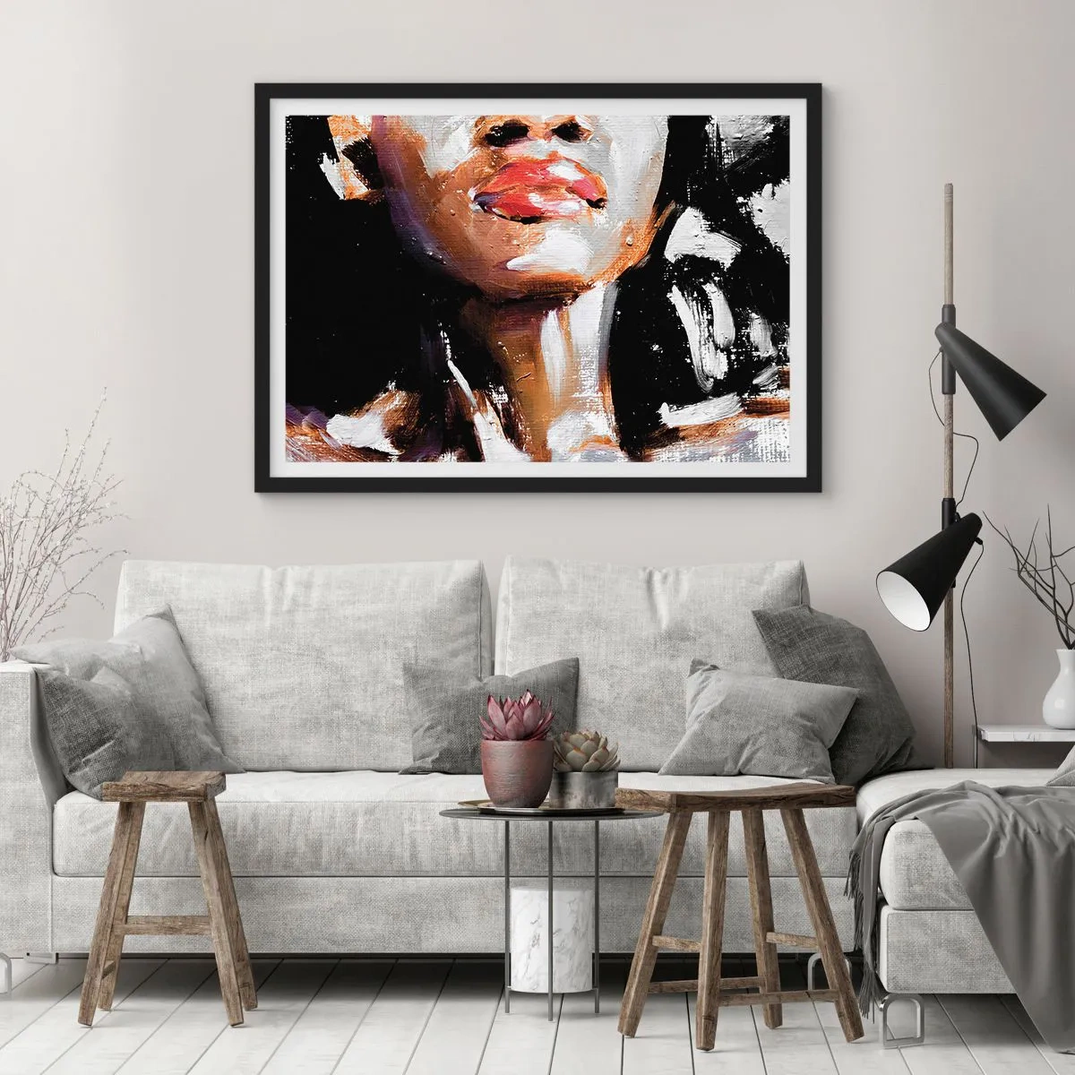 Pôster com moldura preta - Orgulho sem preconceitos - 91x61 cm