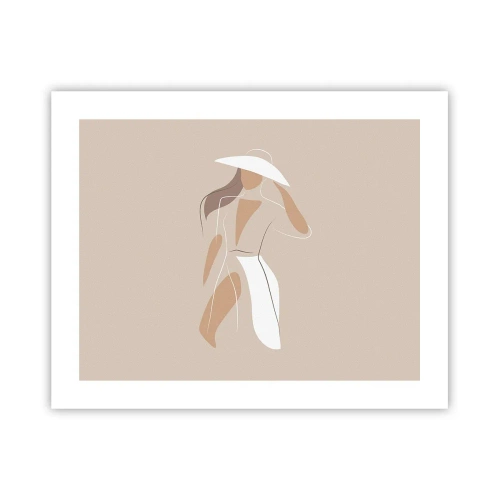 Pôster - A moda é diversão - 50x40 cm