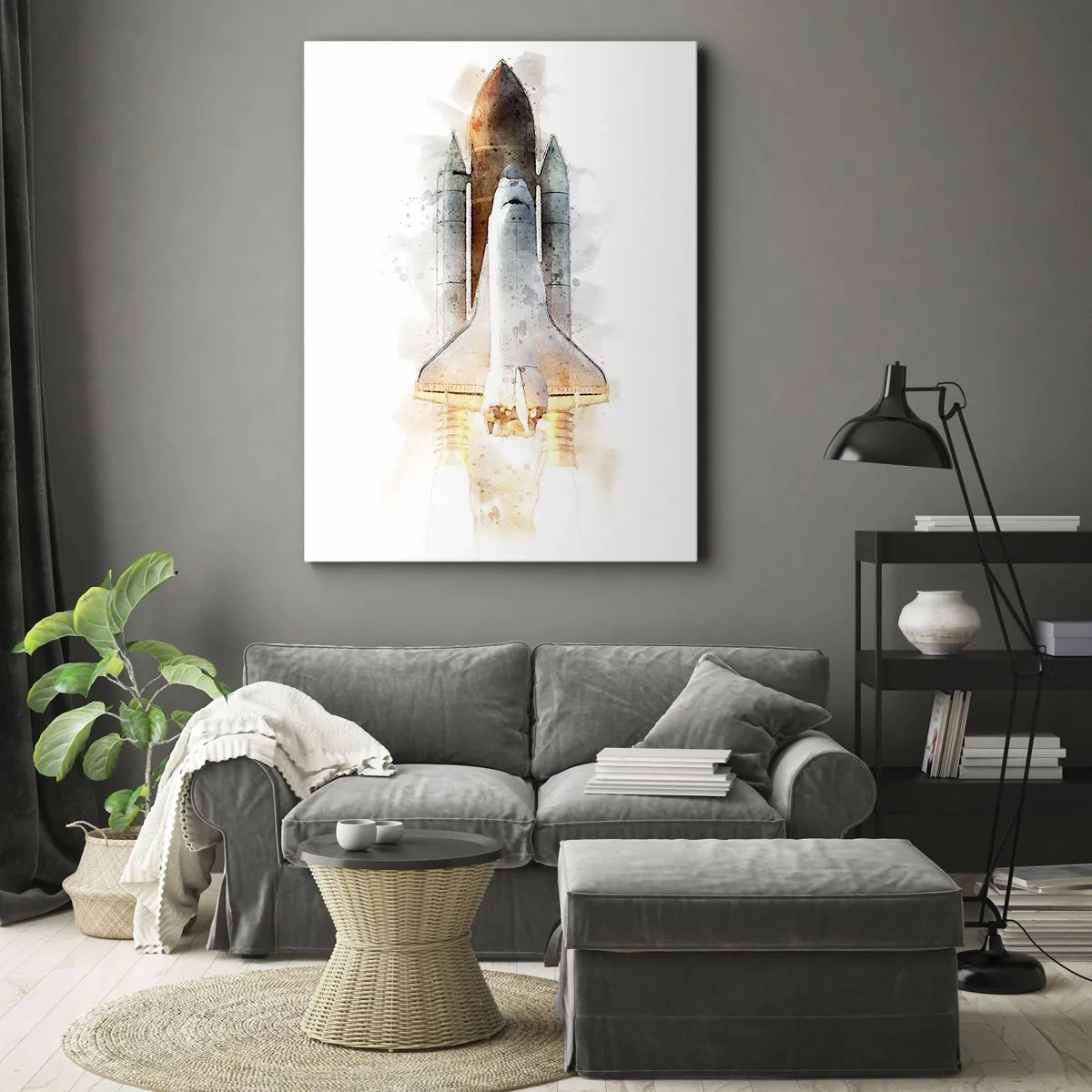 Quadro em tela - Exploradores para iniciantes - 50x70 cm