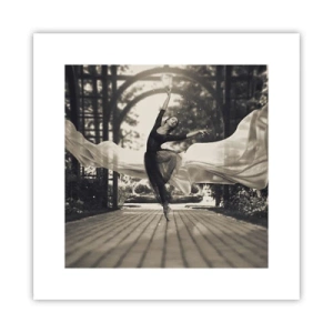 Pôster - A dança do espírito do jardim - 30x30 cm
