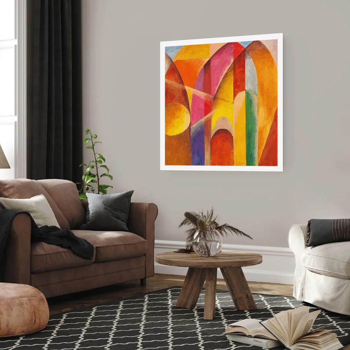 Pôster - Catedral do Sol - 60x60 cm