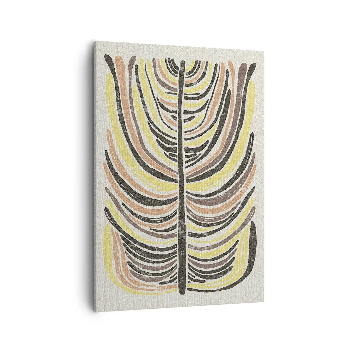 Quadro em tela - Abstração cheia de vida - 50x70 cm