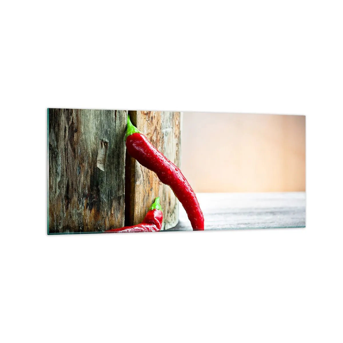 Quadro em vidro - Red hot chili peppers - 120x50 cm