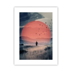 Pôster - Em casa - 30x40 cm