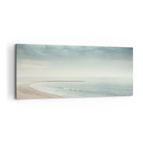 Quadro em tela - Em busca da paz - 100x40 cm