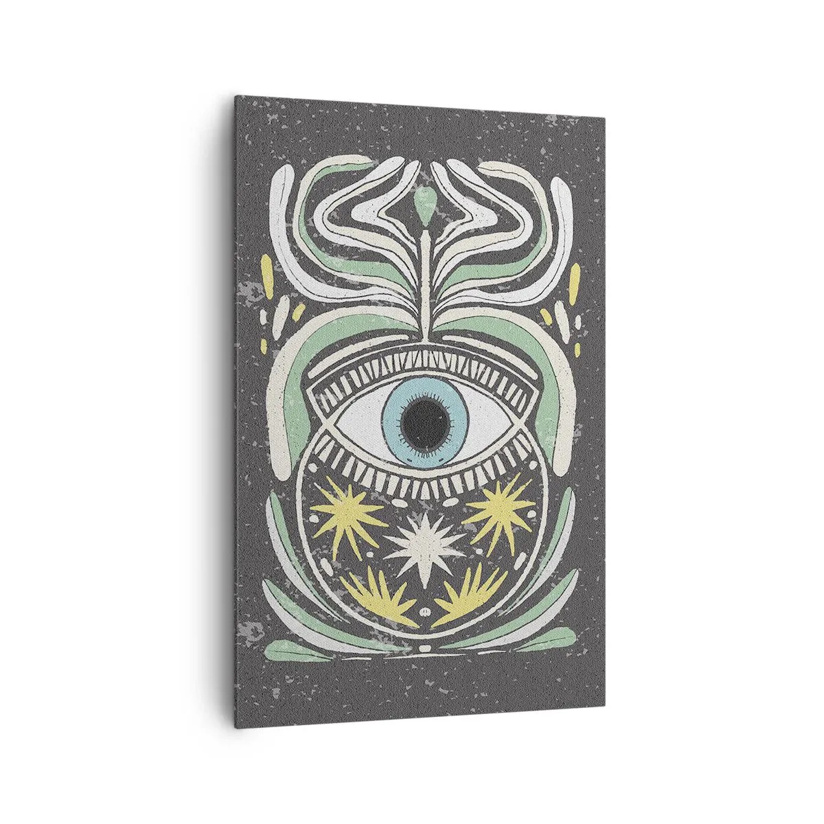 Quadro em tela - Rituais tribais - 80x120 cm