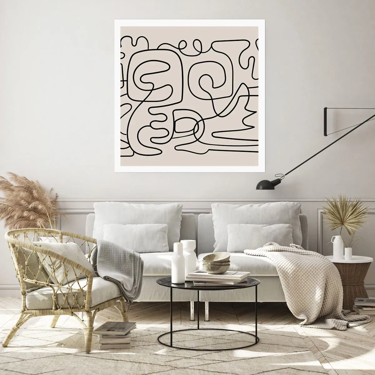 Pôster - Na trilha - 60x60 cm