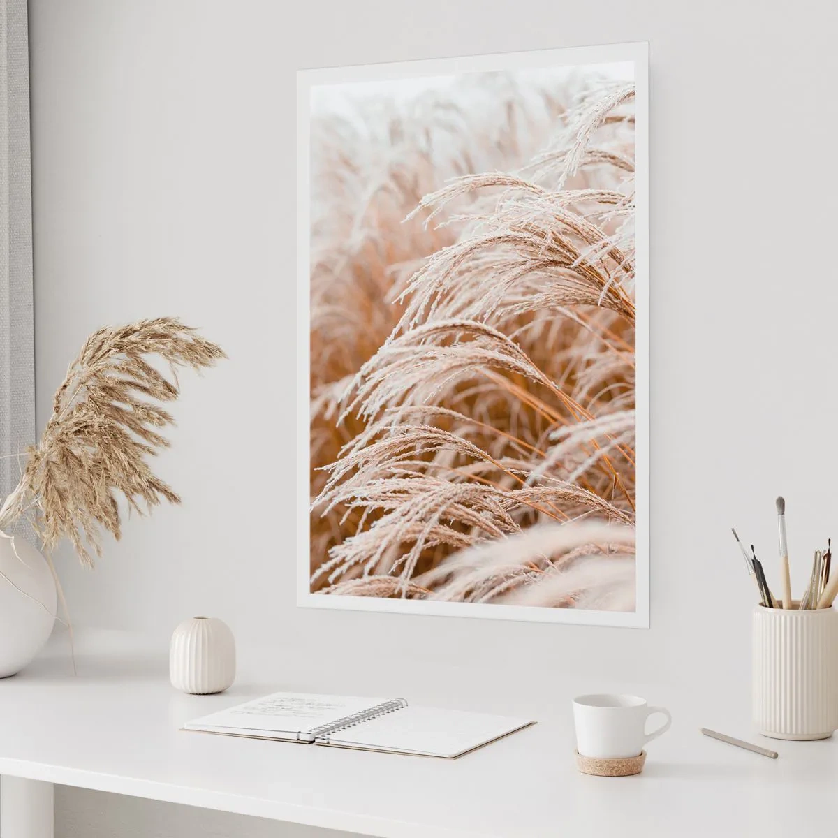 Pôster - Curvar-se ao sol de outono - 70x100 cm