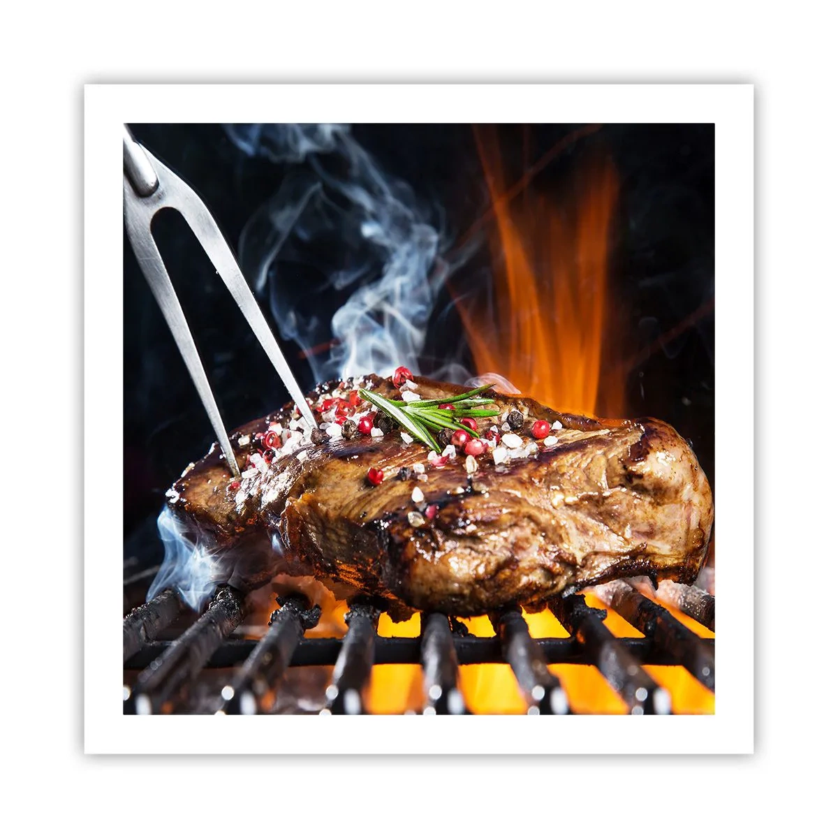 Pôster - Suculenta e de bom cheiro - 60x60 cm