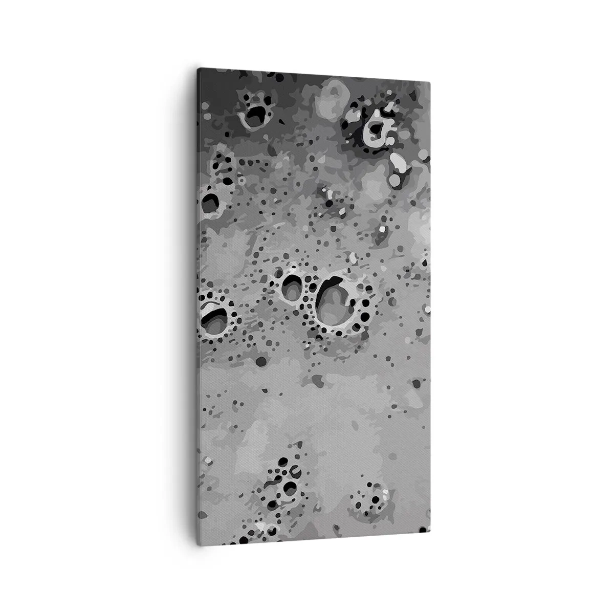 Quadro em tela - Como uma paisagem lunar - 55x100 cm