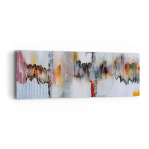 Quadro em tela - Com um palito na água - 90x30 cm