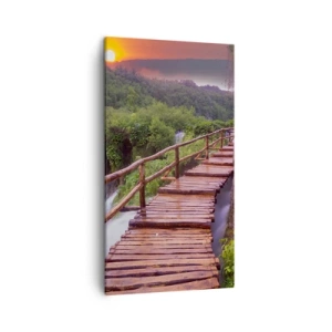 Quadro em tela - Beleza inacreditável - 45x80 cm