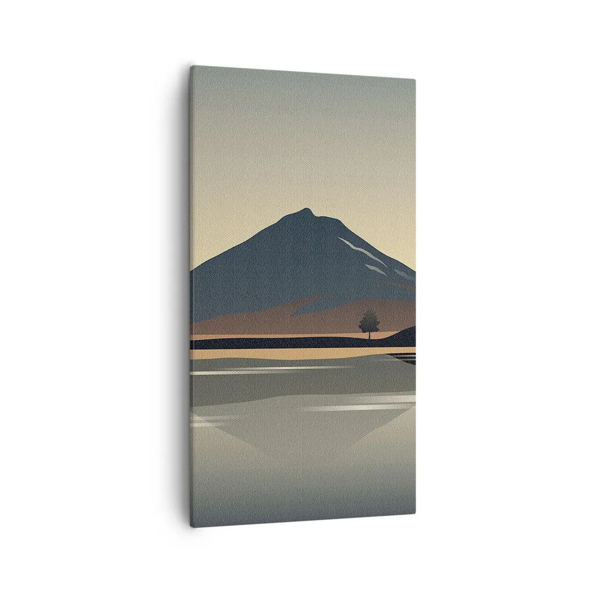 Quadro em tela - Reflexo de espelho - 55x100 cm
