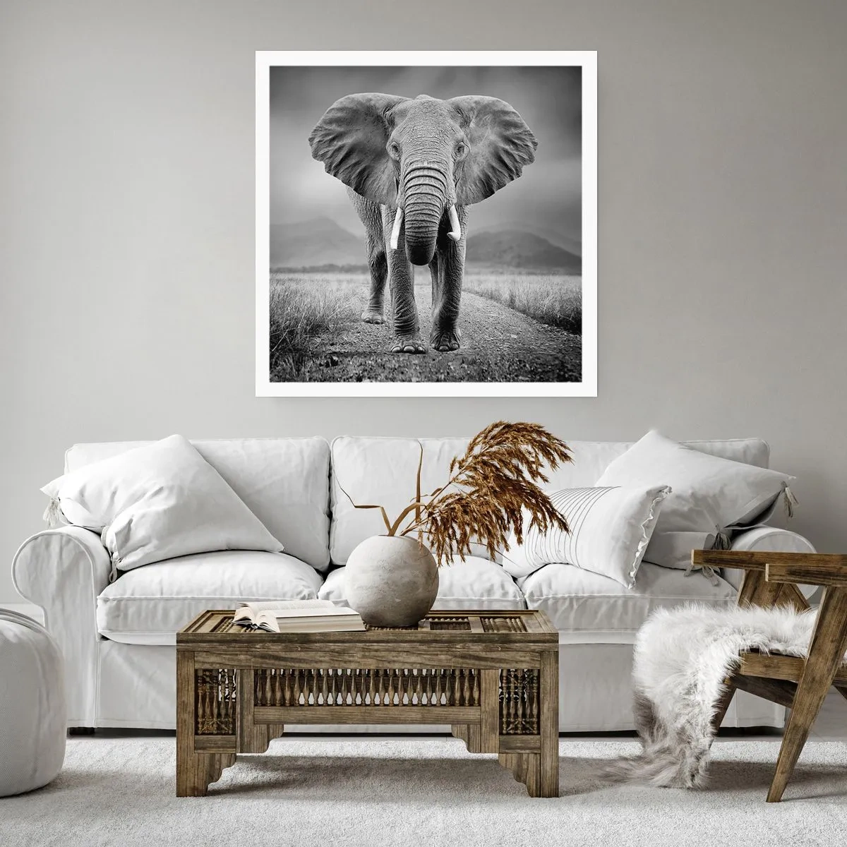 Pôster - O anfitrião dá as boas-vindas - 30x30 cm