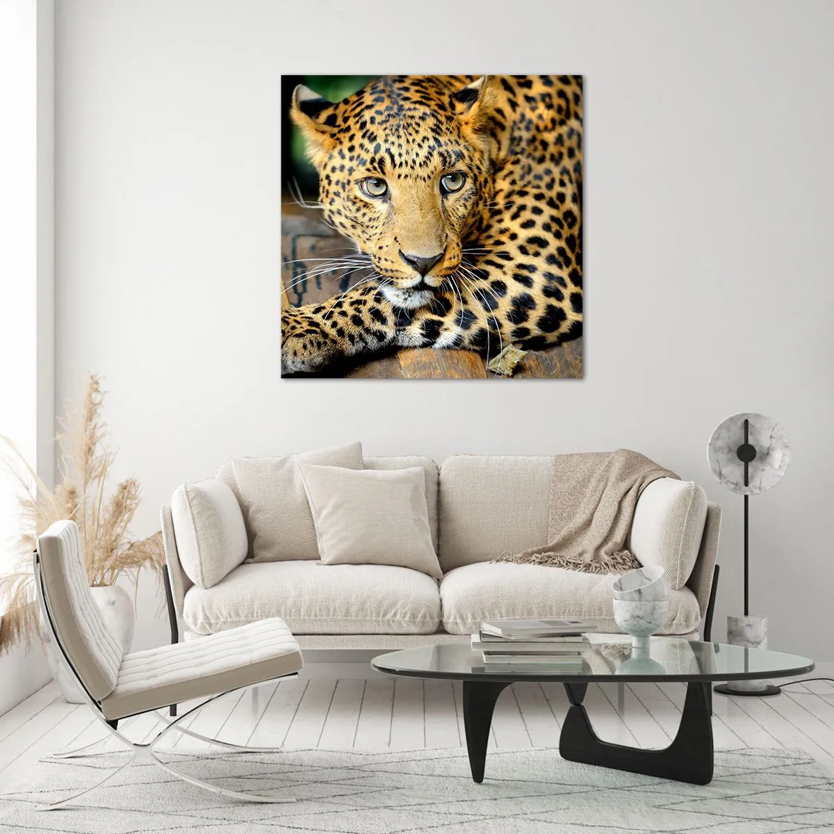 Quadro em vidro - Não tenha medo, venha - 40x40 cm