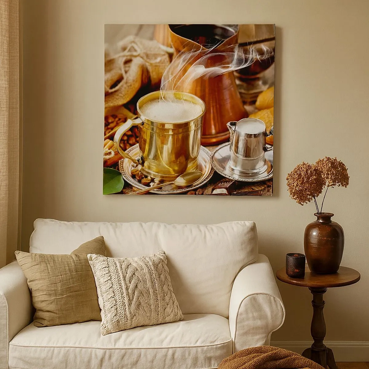 Quadro em tela - Bons dias! - 30x30 cm