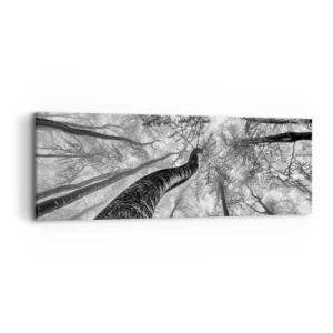 Quadro em tela - Corrida até a luz - 90x30 cm