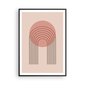 Pôster com moldura preta - Atração irresistível - 70x100 cm