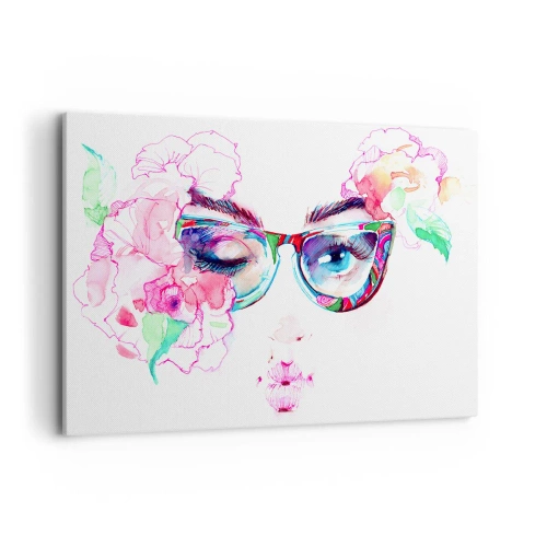 Quadro em tela - Uma promessa tentadora - 120x80 cm