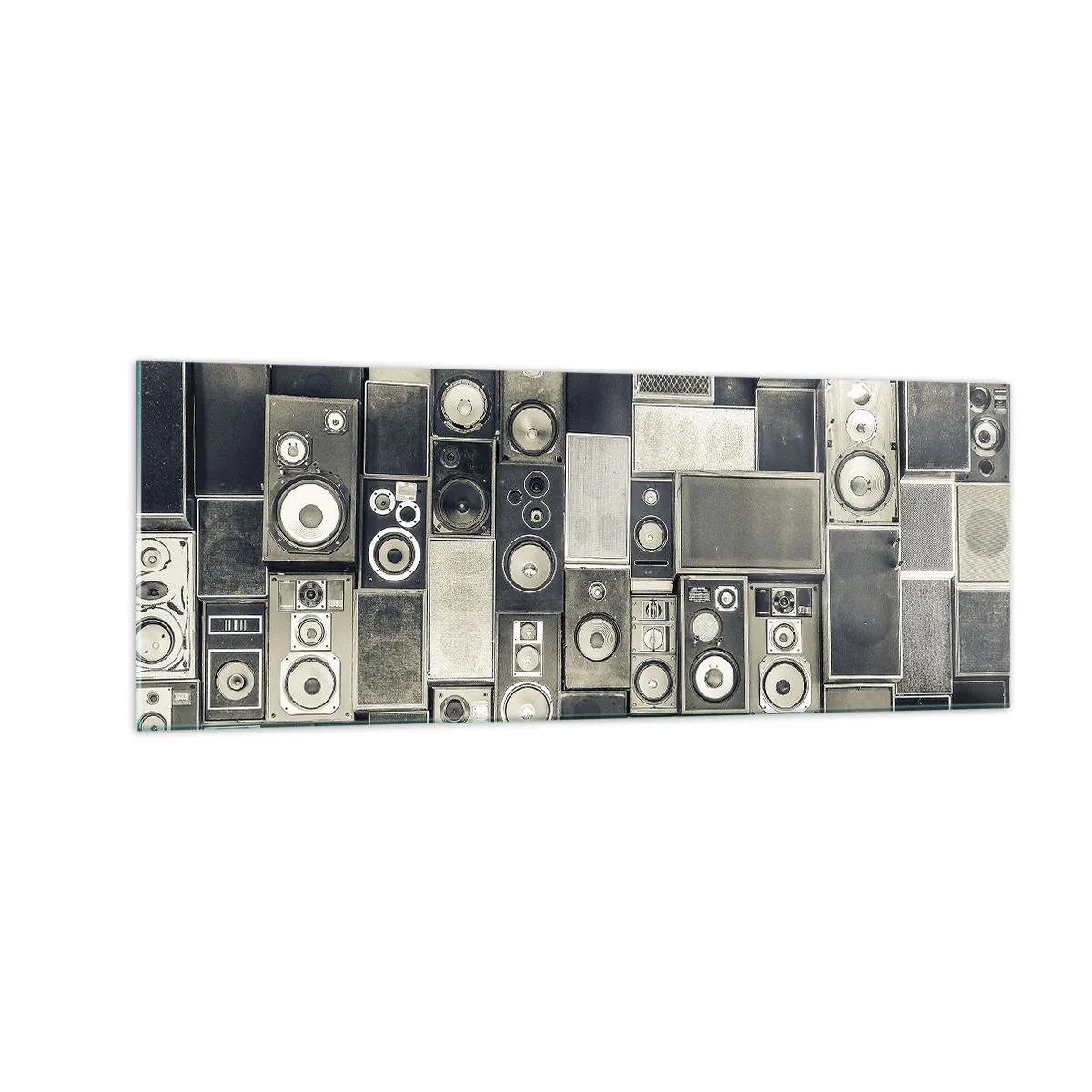 Quadro em vidro - Está tudo bem - 140x50 cm