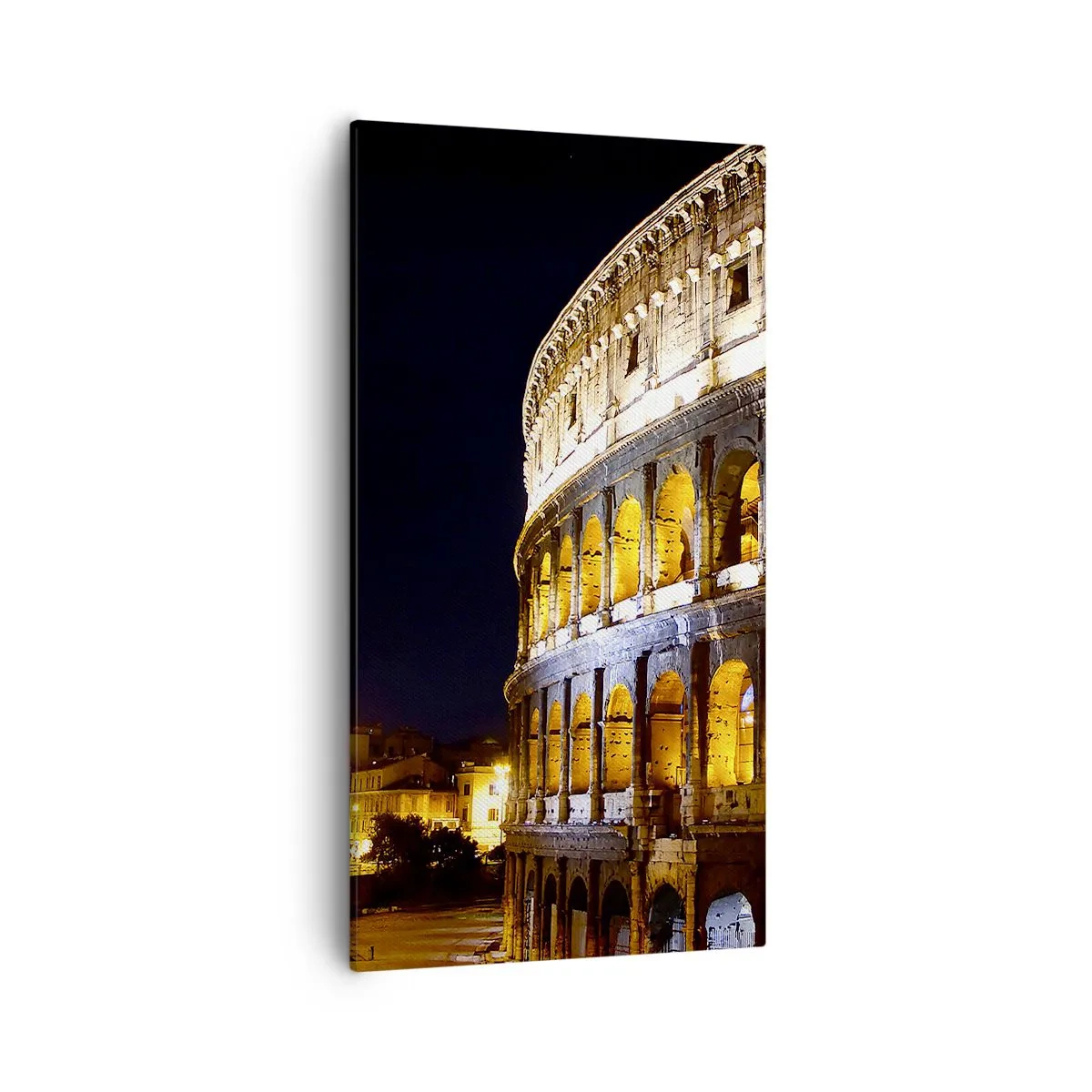 Quadro em tela - É hora das Olimpíadas - 55x100 cm