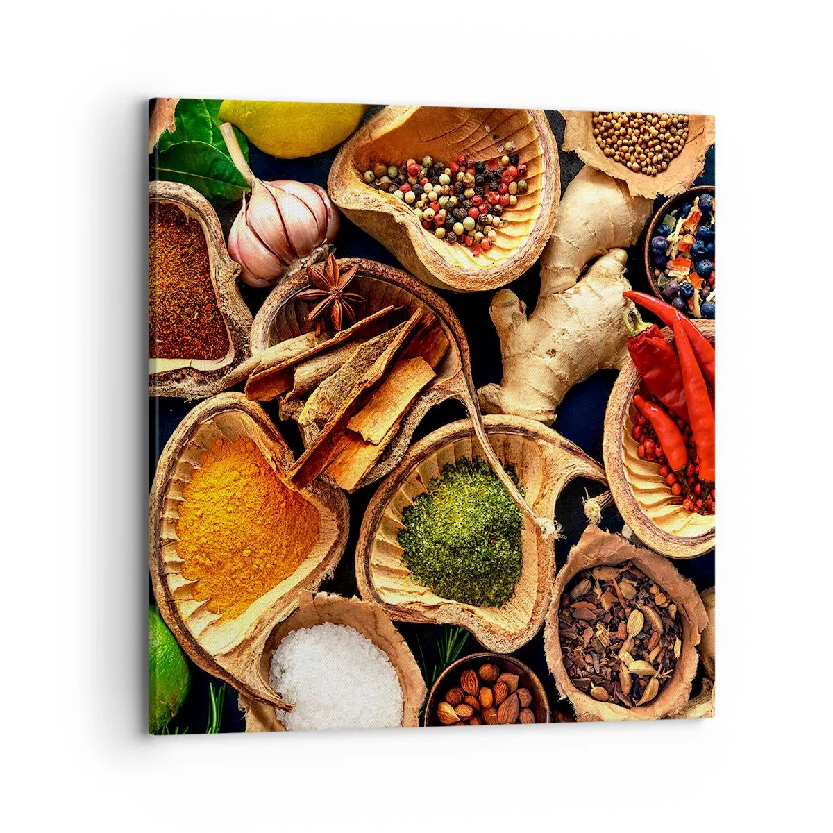 Quadro em tela - Leve o que quiser - 70x70 cm