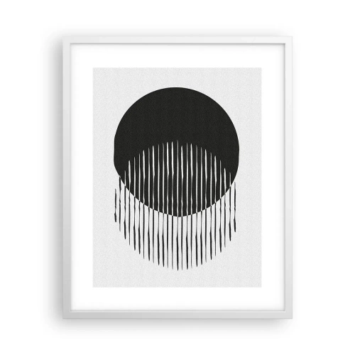 Pôster em moldura branca - Seu alter ego - 40x50 cm