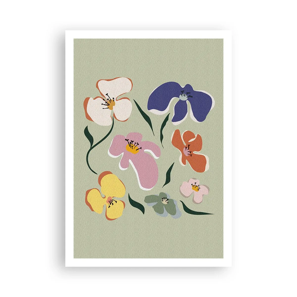 Pôster - Amores-perfeitos para seu irmão - 70x100 cm