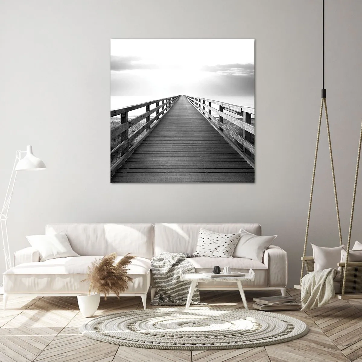 Quadro em tela - Para longe... - 70x70 cm