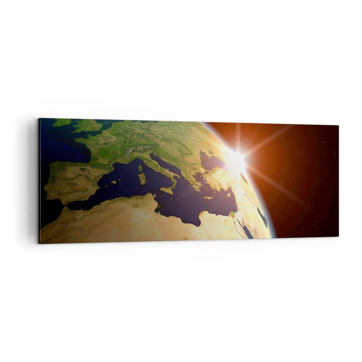 Quadro em tela - Nascer do Sol - 140x50 cm