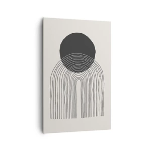 Quadro em tela - Tremores e confiança - 80x120 cm